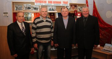 (злева направа) Аляксандр Малюжанец, Фёдар Малюжанец, Мікалай Маскалёнак і Уладзімір Корсун.