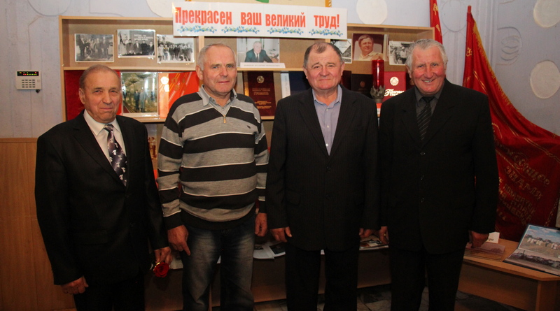 (злева направа) Аляксандр Малюжанец, Фёдар Малюжанец, Мікалай Маскалёнак і Уладзімір Корсун.