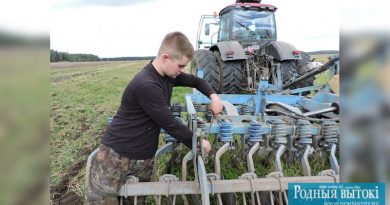 Максім Міндукшоў: апошні агляд гатоўнасці 
агрэгата – і за работу.