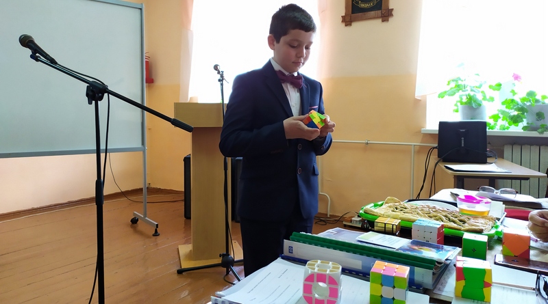 Для Матвея Славиковского из Березковской ДС-БШ кубик Рубика не просто игрушка.