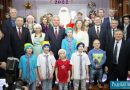Владимир Андрейченко поздравил воспитанников Бегомльской школы-интернат с наступающим Новым годом
