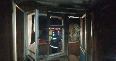 В Докшицах при пожаре в трехэтажке эвакуировали 12 человек