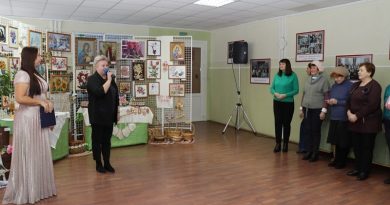 Выставка творческих работ людей серебряного возраста открылась в Докшицком ГЦК