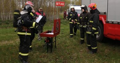 В Докшицком районе проходит комплексное учение по вопросам защиты от чрезвычайных ситуаций