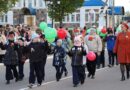 Парад Победы среди дошкольников и учащихся начальных классов школ прошел в городе Докшицы