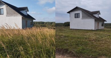 У в. Вольбераічы Бярэзінскага сельсавета пасля 
прадпісання гаспадар навёў парадак каля свайго дома.