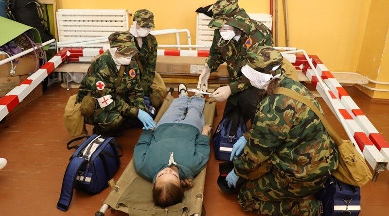 Дапамогу “пацярпеламу” аказваюць сандружыннікі з філіяла аблспажыўтаварыства.