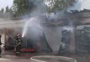 В Докшицком районе спасатели ликвидировали возгорание на территории мехдвора