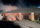 Скирда с сеном сгорела в агрогородке Берёзки Докшицкого района
