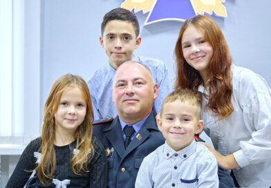 Многодетный отец Марат Сухаревич из Докшиц всегда находит время для детей Многодетный отец Марат Сухаревич из Докшиц всегда находит время для детей