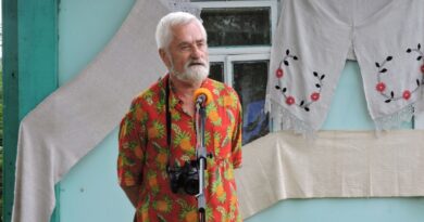 Вітольд Ярмаковіч на свяце роднай вёскі Віржы.