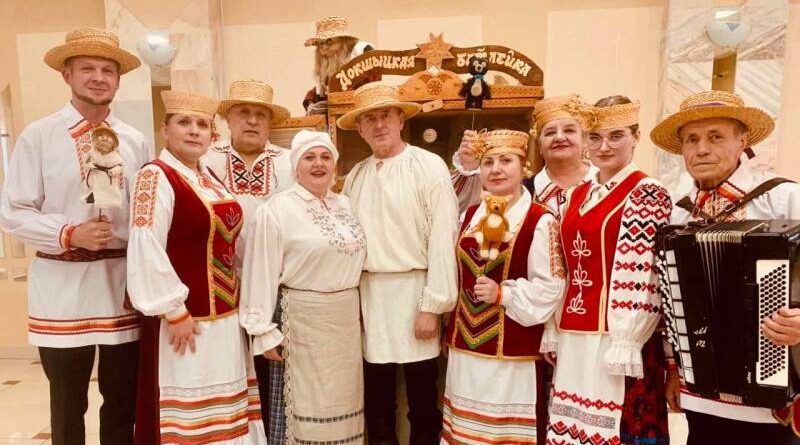 Пасля выступлення на абласным конкурсе ў Сянне.