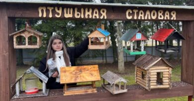 Адна з самых актыўных удзельніц школьных акцый адзінаццацікласніца Анжаліка Шырэй.