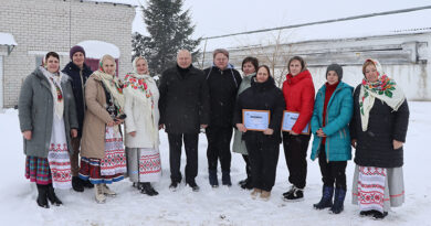 Пасля ўзнагароджвання на МТК “Варганы” ААТ “Барсучанка”.