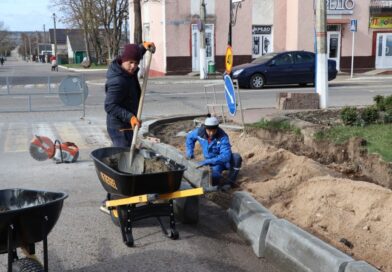 Новый тротуар появится на участке улицы Полевого в Докшицах