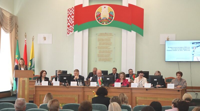 Реализацию Государственной программы «Здоровье нации» обсудили в Докшицком райисполкоме