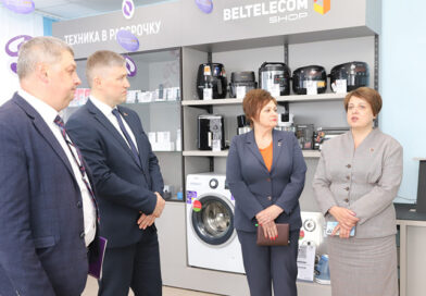 Докшицкий район с рабочим визитом посетил министр связи и информатизации Республики Беларусь Кирилл Залесский