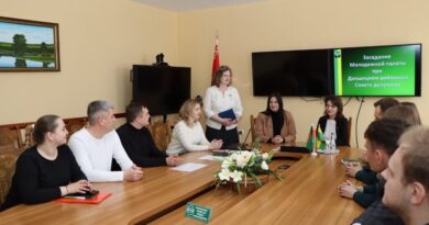 Заседание Молодёжной палаты при Докшицком районном Совете депутатов прошло в райцентре