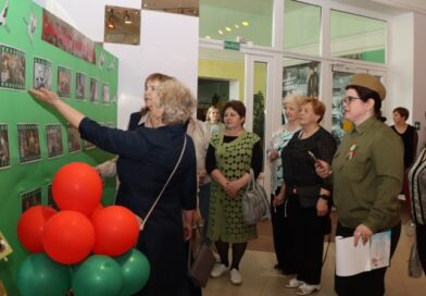 В Докшицах состоялось открытие интерактивной площадки “Эхо войны  и память сердца” и кинолекторий