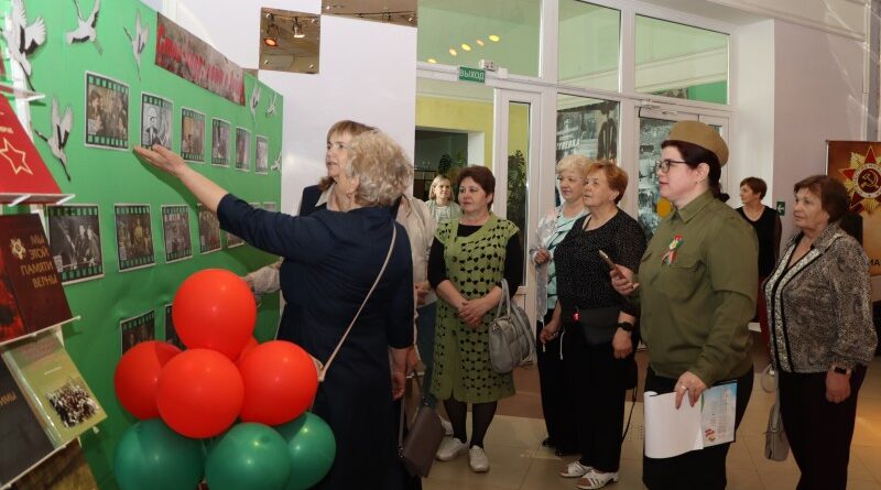 В Докшицах состоялось открытие интерактивной площадки “Эхо войны  и память сердца” и кинолекторий