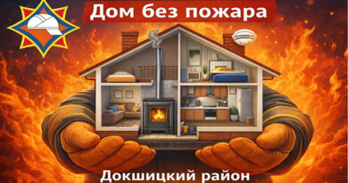 Специальное профилактическое мероприятие «Дом без пожара» будет проходить в Докшицком районе