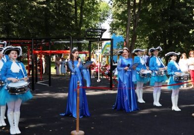В Докшицах открыли многофункциональную спортивную площадку «Спорт для всех»