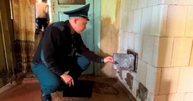 Профилактическую работу проводят спасатели в жилом секторе Докшицкого района