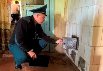 Профилактическую работу проводят спасатели в жилом секторе Докшицкого района