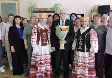 Сустрэча з пісьменнікам Фёдарам Палачаніным, прымеркаваная да яго 75-годдзя, адбылася ў Докшыцкай раённай бібліятэцы
