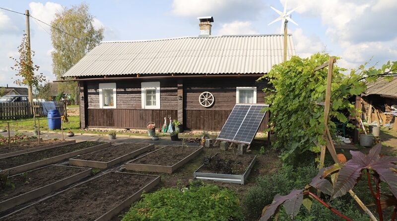 Дом с характером. Так называют свое место силы в агрогородке Торгуны полочане София и Алексей Петровы